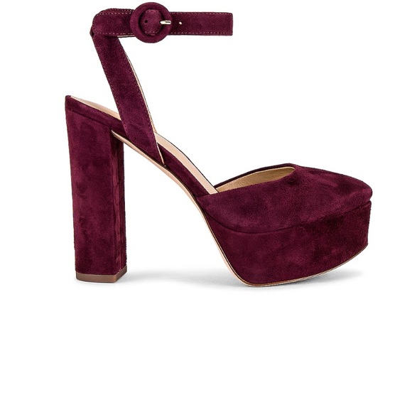 Veronica Beard Shoes - Magda Heel in Merlot Veronica Beard